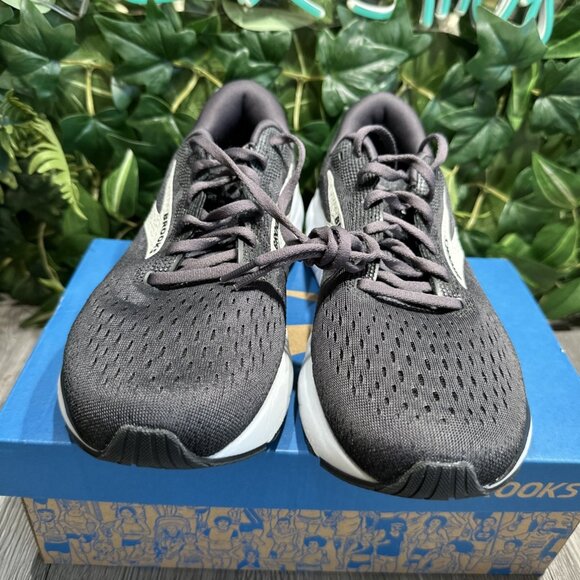 Brooks Womens Ghost 16 1204071D090 Black Running Shoes Sneakers Size 10 D Wide - Picture 3 of 10